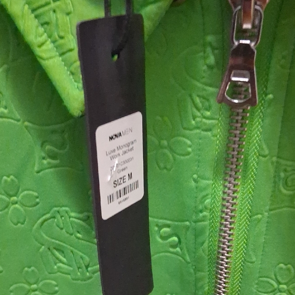 Nova Men Green Quilted Jacket - Picture 6 of 6